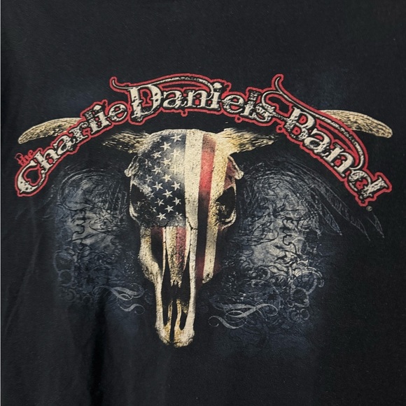 Vintage 2008 Charlie Daniels Band Graphic T-Shirt- Flawless - Picture 6 of 7